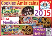 Nouveau: Cookies Mémé Hélène! Moelleux avec 45% de fourrage!