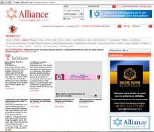 Tsédaka 2011 Les médias en parlent … Alliance