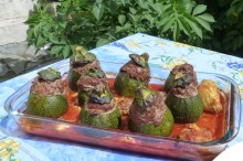 COURGETTES COURTES FARCIES de Mémé Hélène COURGETTES COURTES FARCIES de Mémé Hélène