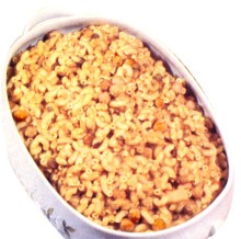 MACARONI AUX POIS CHICHES ET AUX LENTILLES (KHALEM) MACARONI AUX POIS CHICHES ET AUX LENTILLES (KHALEM)