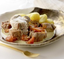 BLANQUETTE DE VEAU AU PAMPLEMOUSSE DE MÉMÉ HÉLÈNE BLANQUETTE DE VEAU AU PAMPLEMOUSSE DE MÉMÉ HÉLÈNE